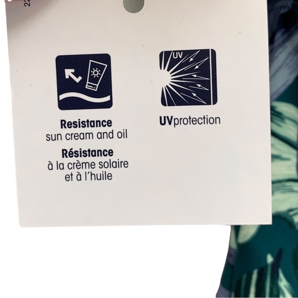 Lole Azura Tankini Womens Medium Green Pink Floral Fiji Island Rainforest New - Picture 4 of 9